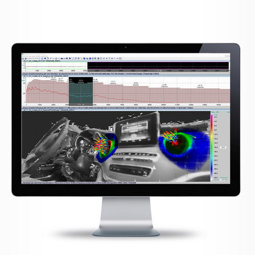 Analysesoftware - NoiseImage - gfai tech GmbH - Mess Ausgabe von Berichten / Akustik-Simulation / Visualisierung