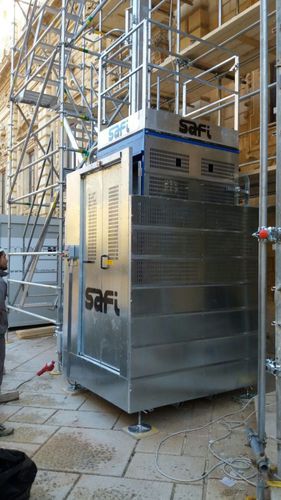 Aufzug für Baustelle - JUNIOR AS - Safi Group srl - Industrie / ex-geschützt / ATEX