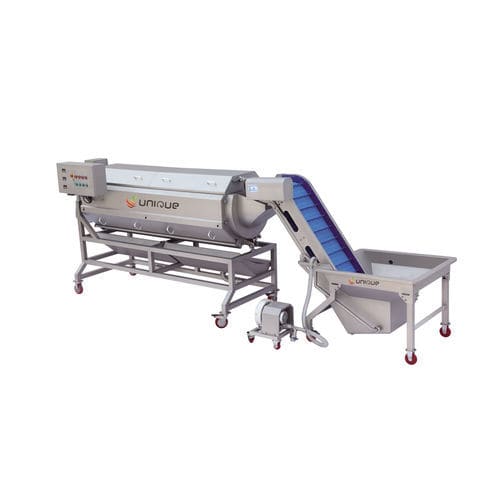 Kartoffeln-Schälmaschine - QP1000 - Zibo Unique Machinery Co., Ltd. - Möhren / Rollen / abrasiv
