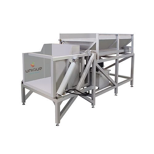 Kipper für Sortierkästen - XLJ100 - Zibo Unique Machinery Co., Ltd. - hydraulisch / stationär / Edelstahl
