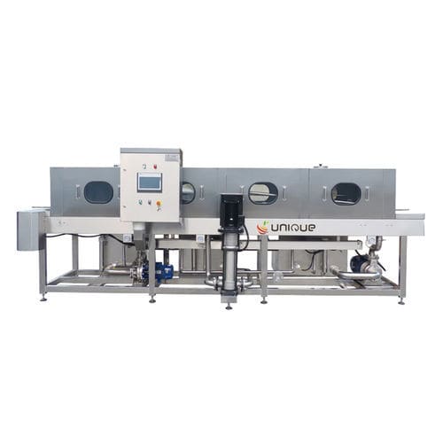Wasser-Waschanlage - XX4800 - Zibo Unique Machinery Co., Ltd. - Sprüh / automatisch / für die Lebensmittelindustrie