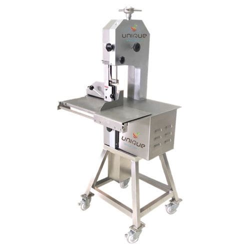 Bandsägemaschine für Knochen / Industrie - JGJ100 - Zibo Unique Machinery Co., Ltd. - Edelstahl / mit Schiebetisch