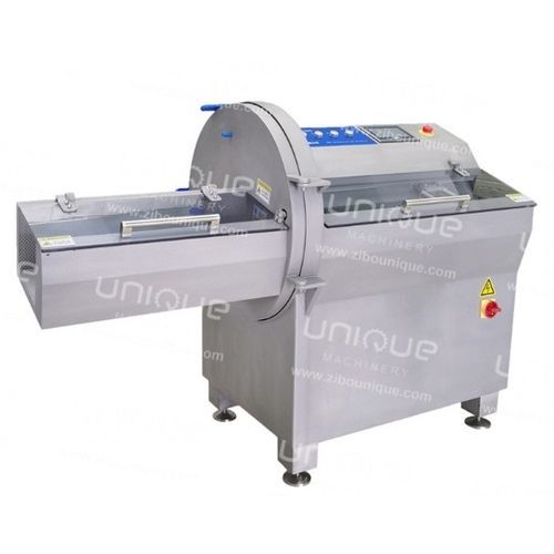 Fleischschneidemaschine - Zibo Unique Machinery Co., Ltd. - automatisch / Messer / 380V dreiphasig