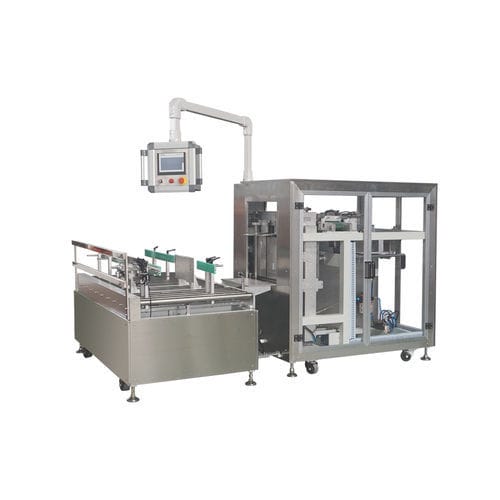 Horizontaler Kartonpacker - ZXJ - Y-pack - Pick-and-Place / automatisch / für Flaschen