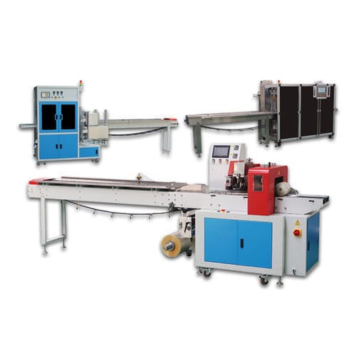 Manuelle Verpackungsmaschine - FD series - Y-pack - horizontal / für Masken / medizinisch