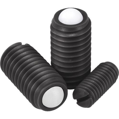 Federnder Druckstift - B0010 series - NORMTEILWERK ROBERT BLOHM GmbH - Kugel