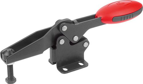 Pneumatischer Schnellspanner - B0382 series - NORMTEILWERK ROBERT BLOHM GmbH - horizontal / Stahl