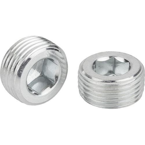 Konischer Stopfen - B0470 series - NORMTEILWERK ROBERT BLOHM GmbH - Tellerform / innen / Stahl