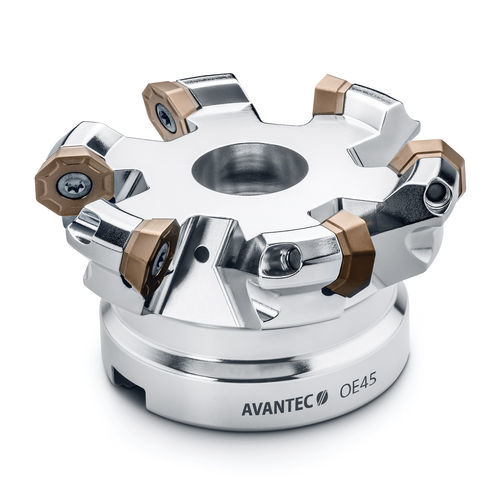 Planfräser - OE45 - Avantec Zerspantechnik GmbH - Wendeplatten / Schrupp / Schlicht