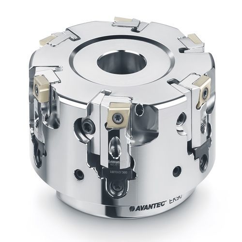 Schlichtfräser - EK90 - Avantec Zerspantechnik GmbH - mit austauschbaren Wendeschneidplatten / Plan / für Gusseisen