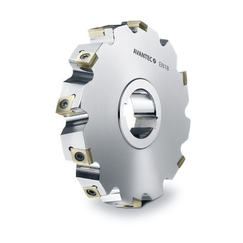 Scheibenfräser - EN18 - Avantec Zerspantechnik GmbH - mit austauschbaren Wendeschneidplatten / für Gusseisen / für Stahl