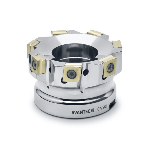 Eckfräser - CP90 | CV90 - Avantec Zerspantechnik GmbH - tangential / mit austauschbaren Wendeschneidplatten / Schrupp