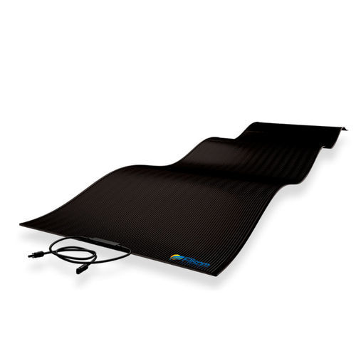 CIGS-Solarpanel - Solar Cells FF110 110W-120W 3,10m - Clayton Power - black / elastisch