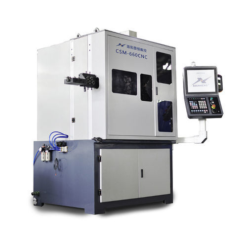 Kompressions-Federwindemaschine - CSM-660 - Luoyang Xianheng Spring Machinery Co.,ltd. - für CNC-Maschine / mit Wickelfunktion