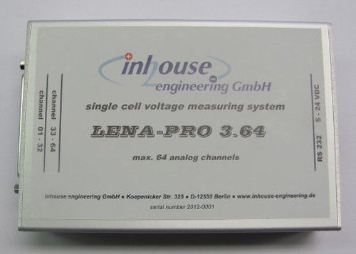 Spannungsmessgerät - LENA-PRO 3/64 - Inhouse engineering GmbH - Kraftstoff / tragbar / analog