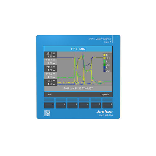Mess-Überwachungsgerät - UMG 512-PRO - Janitza electronics GmbH - Netzqualität / digital
