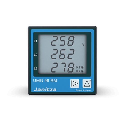 Mess-Überwachungsgerät - UMG 96RM-E - Janitza electronics GmbH - Leistung / Differenzstrom / Alarm