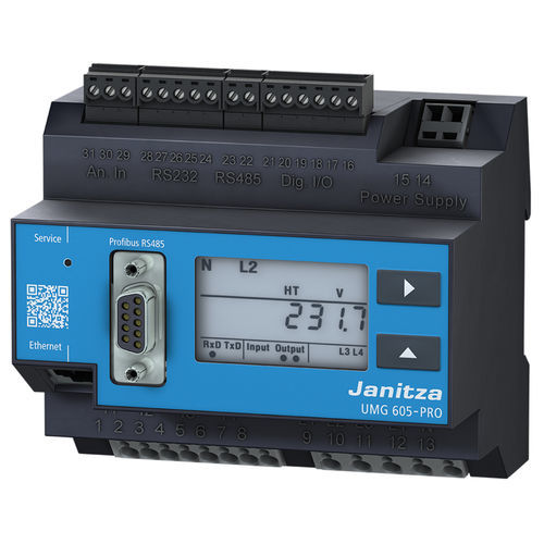 Netzqualitäts-Überwachungsgerät - UMG 605-PRO - Janitza electronics GmbH - Temperatur / Spannung / Mess
