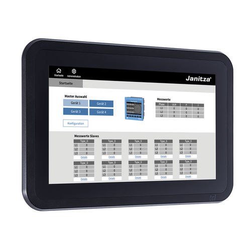 Smartes Überwachungsgerät - 100-WEB - Janitza electronics GmbH - Leistung / Strom / Spannung