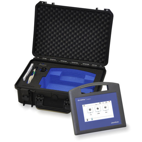 Datensammler mit Touchscreen - GridVis® - Janitza electronics GmbH - USB / Ethernet / tragbar