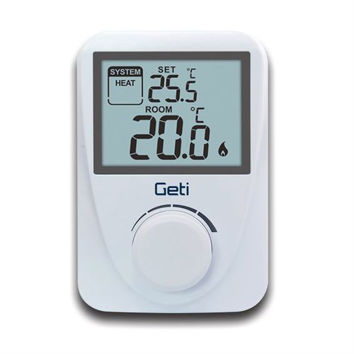 Regelbarer Thermostat - GRT01 - GETI - Raum / digital / Akku