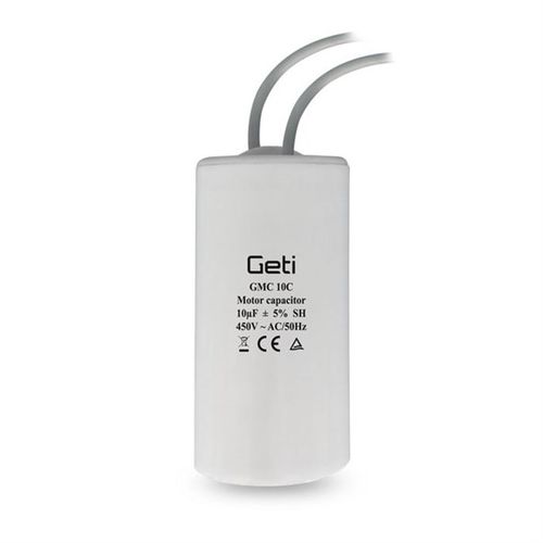 Zylindrischer Kondensator - GMC 10C - GETI - einphasig / für Elektromotor / für Pumpen