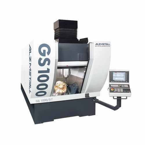 CNC-Bearbeitungszentrum / 3-Achs - GS 1000/5-T - Alzmetall - vertikal / Portal / Drehtisch