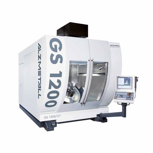 CNC-Bearbeitungszentrum / 3-Achs - GS 1200/5-T - Alzmetall - vertikal / Portal / mit Rotationstisch