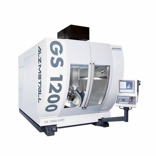 CNC-Bearbeitungszentrum / 3-Achs - GS 1200/5-FDT - Alzmetall - vertikal / Portal / Drehtisch