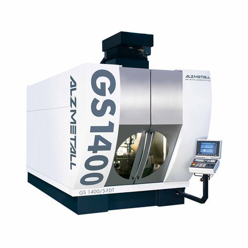 CNC-Bearbeitungszentrum / 3-Achs - GS 1400/5-FDT - Alzmetall - vertikal / Portal / mit Rotationstisch