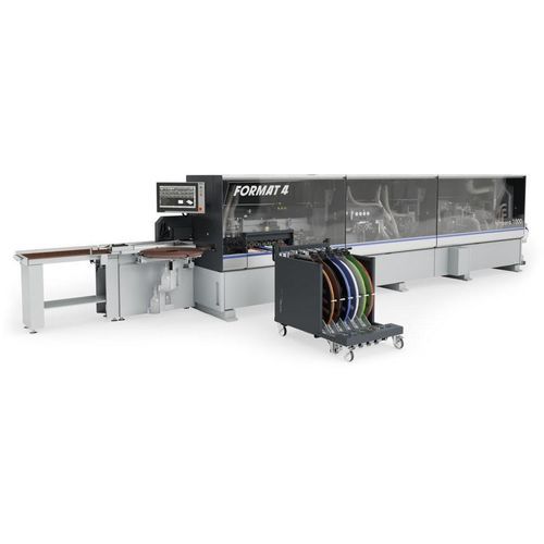 Automatische Kantenanleimmaschine - tempora F1000 performance - Felder Group - für Holz / für Paneele / mit Leimapplikator