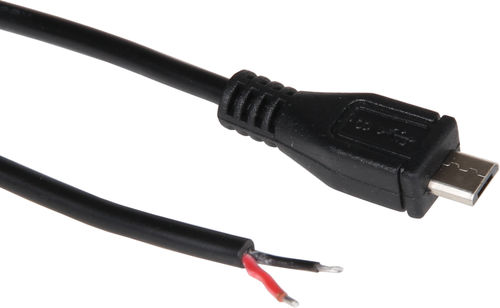Versorgungs-Stromkabel - K-1472 - Joy-It - Micro-USB / schwarz
