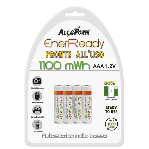 NiMH Batterie - AP1100ER - Alcapower - AA-Typ / IEC