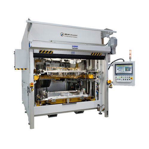 Schweißmaschine mit Heizplatte - IR - KLN Ultraschall AG - Infrarot / Punkt / PLC-gesteuert