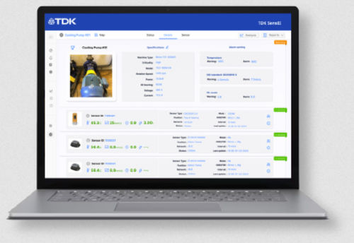 Analysesoftware - edgeRX  - TDK SensEI - Schnittstellen / Reporting / Für Armaturenbrett