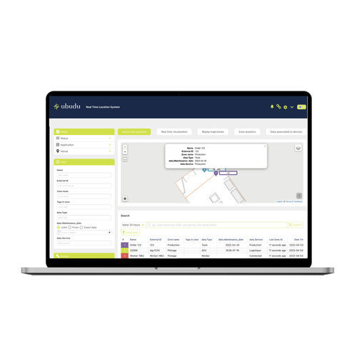 Betriebsmanagement-Software - Ubudu SAS - Schnittstellen / RTLS / Echtzeit