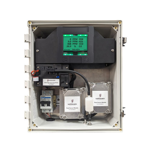 Multigas-Überwachungssystem - SA-XES series - Safeguard Analytics - Wasserqualität / Umgebung / für Abwasser
