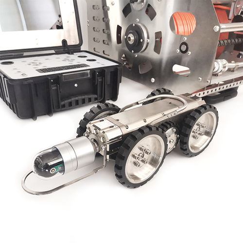 Inspektionsroboter auf Rädern - GT102 - Zhengzhou Jiutai Technology Co., Ltd. - ferngesteuert / wasserdicht / 360° Sichtwinkel