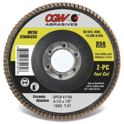 Lamellenscheibe zur Endbearbeitung - Z-PC - CGW Abrasives