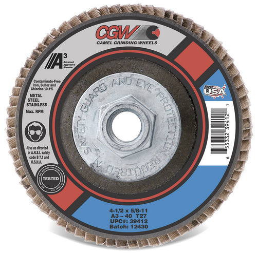 Aluminiumoxid-Lamellenscheibe - A3  - CGW Abrasives