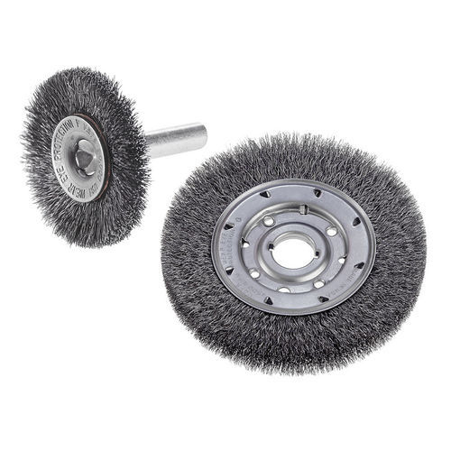 Gefasste Bürste - 60160 - CGW Abrasives - kreisförmig / zur Endbearbeitung / Edelstahl