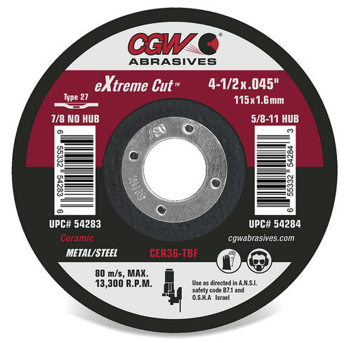 Linierungsrad für Edelstahl - 54280 - CGW Abrasives - für Stahl