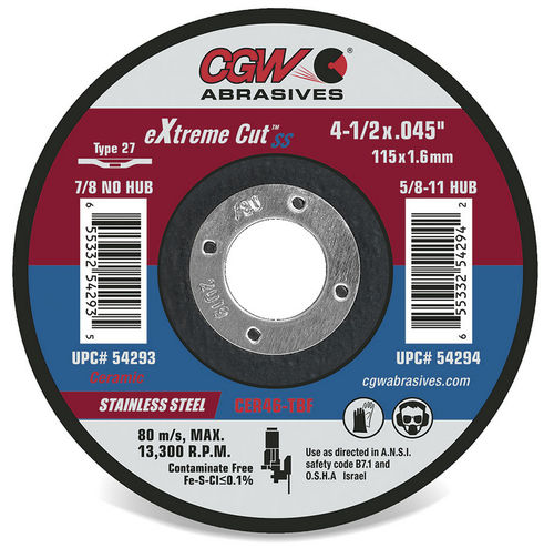 Linierungsrad für Edelstahl - 54290 - CGW Abrasives - für Stahl