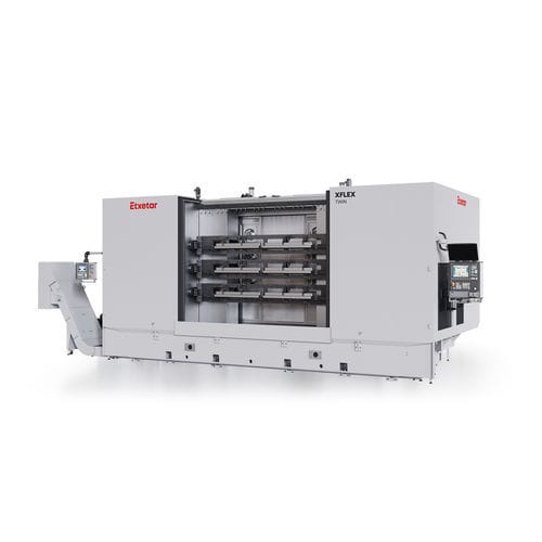 CNC-Bearbeitungszentrum / 3-Achs - Xflex Twin - ETXETAR, S.A. - 5-Achs / 4-Achs / vertikal