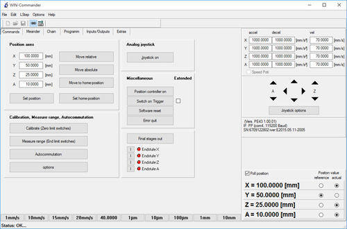 Entwicklungssoftware - Win - Commander - LANG - Programmier / Schnittstellen / Steuerung