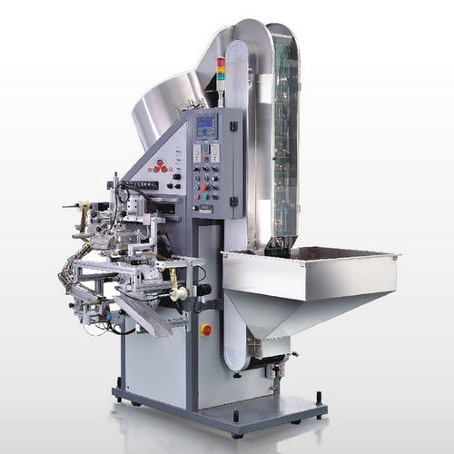 Golddruckmaschine mit automatischer Zuführung - TAR-01-A - Shenzhen xinzhong plastic - mechanisch / kompakt / Rohr