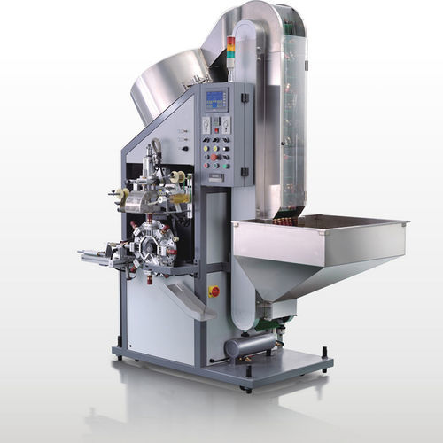 Golddruckmaschine mit automatischer Zuführung - TAR-02 - Shenzhen xinzhong plastic - mechanisch / kompakt / Rohr