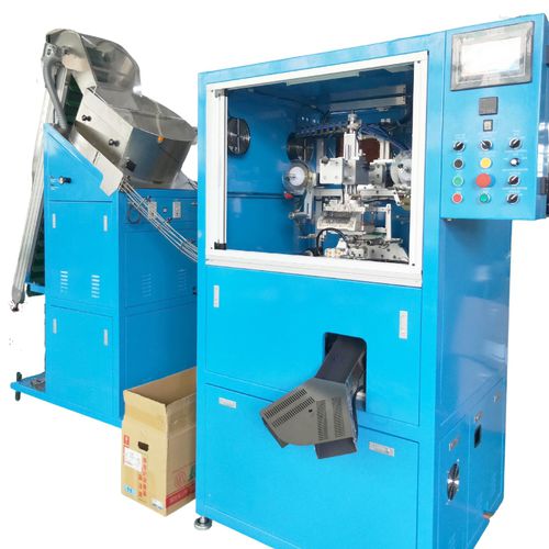 Golddruckmaschine mit automatischer Zuführung - TAR-01-A - Shenzhen xinzhong plastic - mechanisch / kompakt / für Stopfen