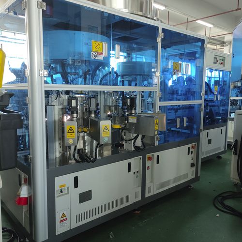 Doppelkopf-Verschliesser - SZZ-109SH - Shenzhen xinzhong plastic - kontinuierlich / servogesteuert / automatisch