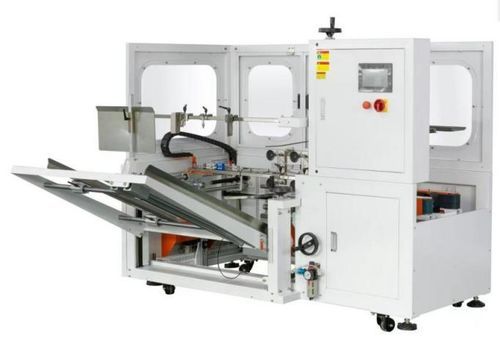 Automatischer Kartonaufrichter - C50 - Shenzhen xinzhong plastic - mit Klebeband / Verschluss von unten / mit Tüteneinschub